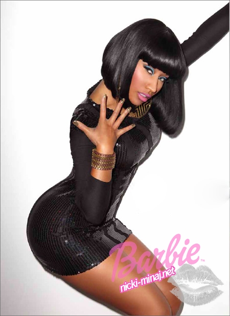 nicki minaj barbie photo shoot pictures. Nicki Minaj Graces The August